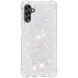 Силиконовый (TPU) чехол Deexe Liquid Glitter для Samsung Galaxy A13 5G (A136) / A04s (A047) - Shiny Hearts. Фото 3 из 7