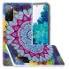 Силиконовый (TPU) чехол Deexe LumiCase для Samsung Galaxy S20 FE (G780) - Flower Pattern. Фото 1 из 5