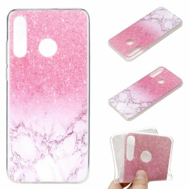 Силиконовый (TPU) чехол Deexe Pretty Glossy для Samsung Galaxy A20s (A207) - Colorized Printing TPU