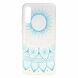 Силіконовий (TPU) чохол Deexe Pretty Glossy для Samsung Galaxy A50 (A505) - Blue Flower