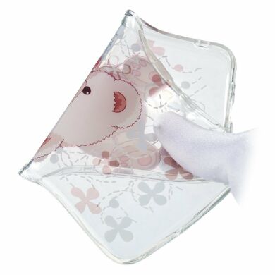 Силиконовый (TPU) чехол Deexe Pretty Glossy для Samsung Galaxy M10 (M105) - Bear