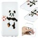 Силіконовий (TPU) чохол Deexe Pretty Glossy для Samsung Galaxy S10e (G970), Panda Plays Football