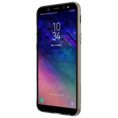 Силиконовый (TPU) чехол NILLKIN Nature TPU для Samsung Galaxy A6 2018 (A600) - Grey