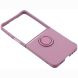 Силиконовый (TPU) чехол с кольцом Deexe Color Shell (FF) для Samsung Galaxy Flip 8 - Purple. Фото 4 из 5