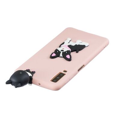 Силіконовий (TPU) чохол UniCase 3D Pattern для Samsung Galaxy A7 2018 (A750) - Dog