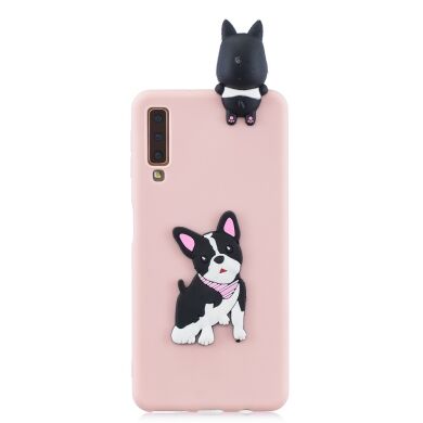 Силіконовий (TPU) чохол UniCase 3D Pattern для Samsung Galaxy A7 2018 (A750) - Dog