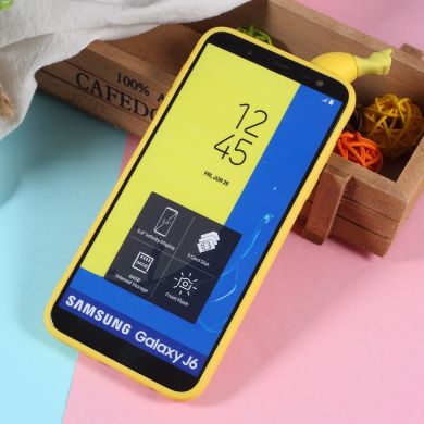 Силиконовый (TPU) чехол UniCase 3D Pattern для Samsung Galaxy J6 2018 (J600) - Banana Pattern