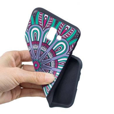 Силіконовий (TPU) чохол UniCase Color Style для Samsung Galaxy J6+ (J610) - Symmetric Embossment Patterned TPU