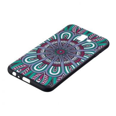 Силіконовий (TPU) чохол UniCase Color Style для Samsung Galaxy J6+ (J610) - Symmetric Embossment Patterned TPU