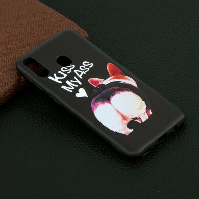 Силиконовый (TPU) чехол UniCase Color Style для Samsung Galaxy M20 - Kiss My Ass