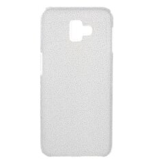 Силиконовый (TPU) чехол UniCase Glitter Cover для Samsung Galaxy J6+ (J610) - Transparent