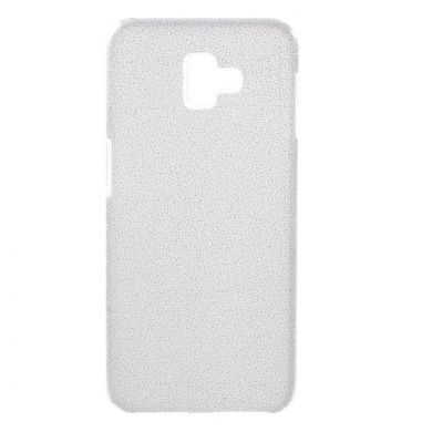 Силиконовый (TPU) чехол UniCase Glitter Cover для Samsung Galaxy J6+ (J610) - Transparent