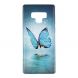 Силиконовый (TPU) Deexe LumiCase для Samsung Galaxy Note 9 (N960) - Blue Butterfly. Фото 1 из 7