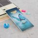 Силиконовый (TPU) Deexe LumiCase для Samsung Galaxy Note 9 (N960) - Blue Butterfly. Фото 4 из 7