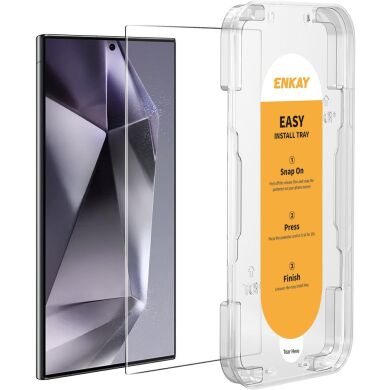 Защитное стекло ENKAY Easy Install Clear Glass для Samsung Galaxy S26 Ultra (S948)
