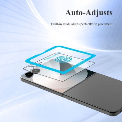Защитное стекло LEREACH Tempered Glass Full Screen Protector для Samsung Galaxy Flip 8 / Flip7 - Black