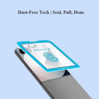 Защитное стекло LEREACH Tempered Glass Full Screen Protector для Samsung Galaxy Flip 8 / Flip7 - Black