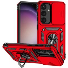 Защитный чехол Deexe Armor Shield для Samsung Galaxy S25 (S931) - Red