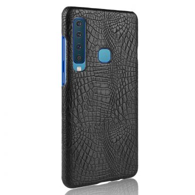 Захисний чохол Deexe Croco Style для Samsung Galaxy A9 2018 (A920) - Black