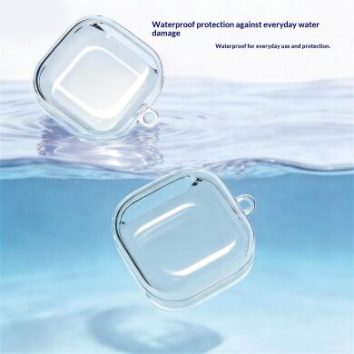Защитный чехол Deexe Crystal Case для Samsung Galaxy Buds 4 / Buds 4 Pro - Transparent