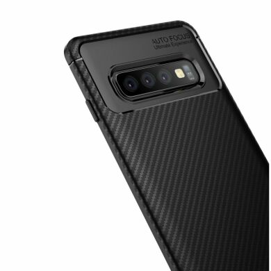 Захисний чохол Deexe Fusion для Samsung Galaxy S10 Plus (G975) - Black