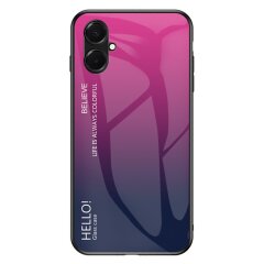 Защитный чехол Deexe Gradient Color для Samsung Galaxy A07 (A075) - Rose