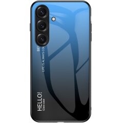 Захисний чохол Deexe Gradient Color для Samsung Galaxy S26 Plus - Blue / Black