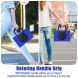 Защитный чехол Deexe Hand Grip для Samsung Galaxy Tab S10 FE Plus - Navy Blue. Фото 11 из 17
