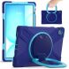 Защитный чехол Deexe Hand Grip для Samsung Galaxy Tab S10 FE Plus - Navy Blue. Фото 1 из 17