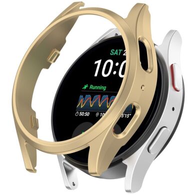 Защитный чехол Deexe Hard Frame для Samsung Galaxy Watch 7 (40mm) - Champagne Gold