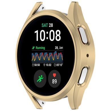 Защитный чехол Deexe Hard Frame для Samsung Galaxy Watch 7 (40mm) - Champagne Gold