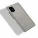 Захисний чохол Deexe Leather Back Cover для Samsung Galaxy A51 (A515) - Grey
