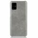 Защитный чехол Deexe Leather Back Cover для Samsung Galaxy A51 (A515) - Grey. Фото 2 из 7