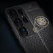 Защитный чехол Deexe Leather Cover для Samsung Galaxy S23 Ultra - Black. Фото 5 из 6