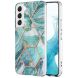 Защитный чехол Deexe Marble Pattern для Samsung Galaxy S23 Plus - Blue. Фото 1 из 5