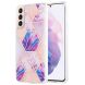 Защитный чехол Deexe Marble Pattern Samsung Galaxy S21 Plus (G996) - Rose Pink. Фото 1 из 4