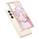 Защитный чехол Deexe Marble Style для Samsung Galaxy S24 Ultra - Rose Gold. Фото 2 из 6