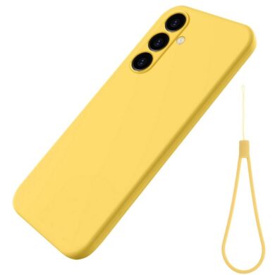 Защитный чехол Deexe Silicone Case для Samsung Galaxy S23 FE - Yellow