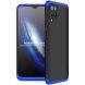 Защитный чехол GKK Double Dip Case для Samsung Galaxy A12 (A125) / A12 Nacho (A127) - Black / Blue. Фото 1 из 13