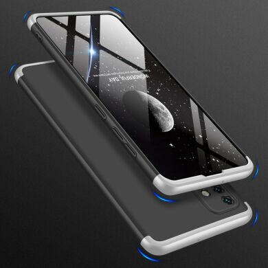 Захисний чохол GKK Double Dip Case для Samsung Galaxy A51 (А515) - Black / Silver