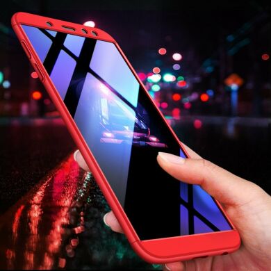 Защитный чехол GKK Double Dip Case для Samsung Galaxy A6 2018 (A600) - Red