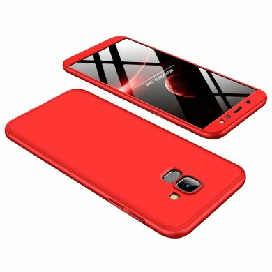 Защитный чехол GKK Double Dip Case для Samsung Galaxy A6 2018 (A600) - Red