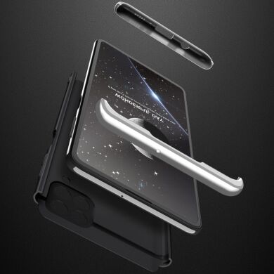 Защитный чехол GKK Double Dip Case для Samsung Galaxy M62 - Black / Silver