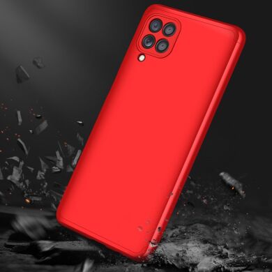 Захисний чохол GKK Double Dip Case для Samsung Galaxy M62 - Black / Red