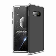 Захисний чохол GKK Double Dip Case для Samsung Galaxy S10e (G970) - Black / Silver