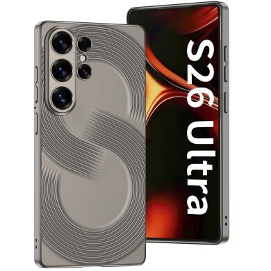 Захисний чохол GKK S-Shape Series для Samsung Galaxy S26 Ultra - Titanium Grey