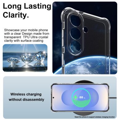 Захисний чохол IMAK Airbag MAX Case для Samsung Galaxy S26 - Transparent