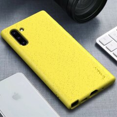 Защитный чехол IPAKY Matte Case для Samsung Galaxy Note 10 (N970) - Yellow
