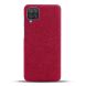 Защитный чехол KSQ Cloth Style для Samsung Galaxy A12 (A125) / A12 Nacho (A127) - Red. Фото 3 из 6