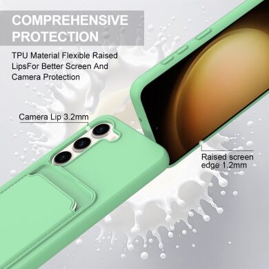 Захисний чохол Reframe Silicone Holder для Samsung Galaxy S23 (S911) - Green